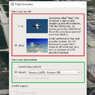 Cara menggunakan Google Flight Simulator Gratis di Windows 11-b