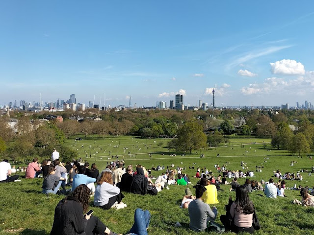 veduta primrose hill londra