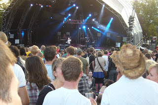 main arena at Bearded Theory festival