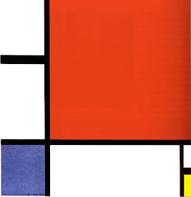 Mondrian. Composition with Red, Blue and Yellow 1930
