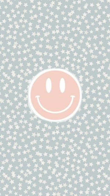 Preppy Wallpaper Smiley Face