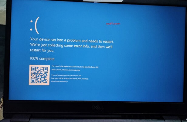 Blue Screen Windows 10