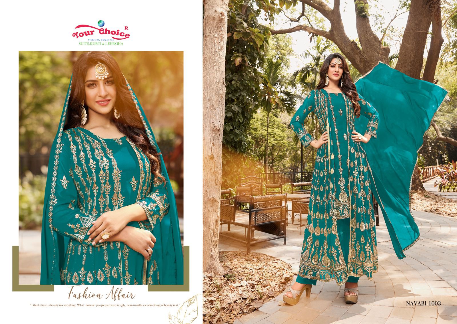 Your Choice Navabi Eid Collection Pakistani Readymade Dress Catalog Lowest Price