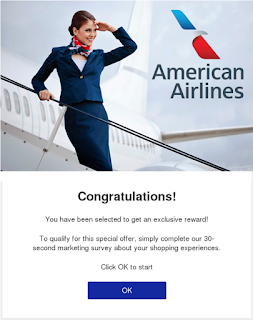 american airlines estafa email