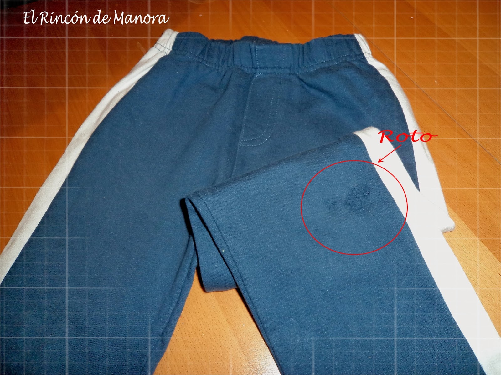 El rincón de Manora: DIY Arreglar pantalones rotos en las rodillas