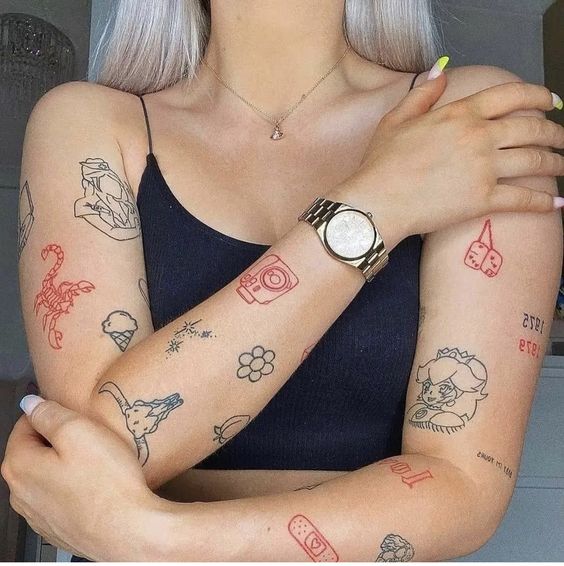 Mini tatuajes para mujeres de más de 40