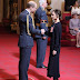 Photos: Victoria Beckham receives an Order of the British Empire (OBE) for her contribution to fashion 