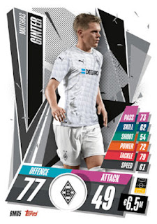 Topps Match Attax 2020-2021 Borussia Mönchengladbach Set