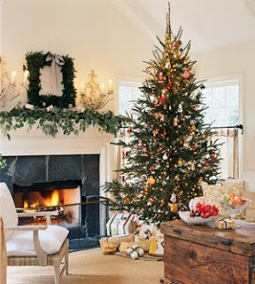 Fireplace Decorating for Christmas, Part 2