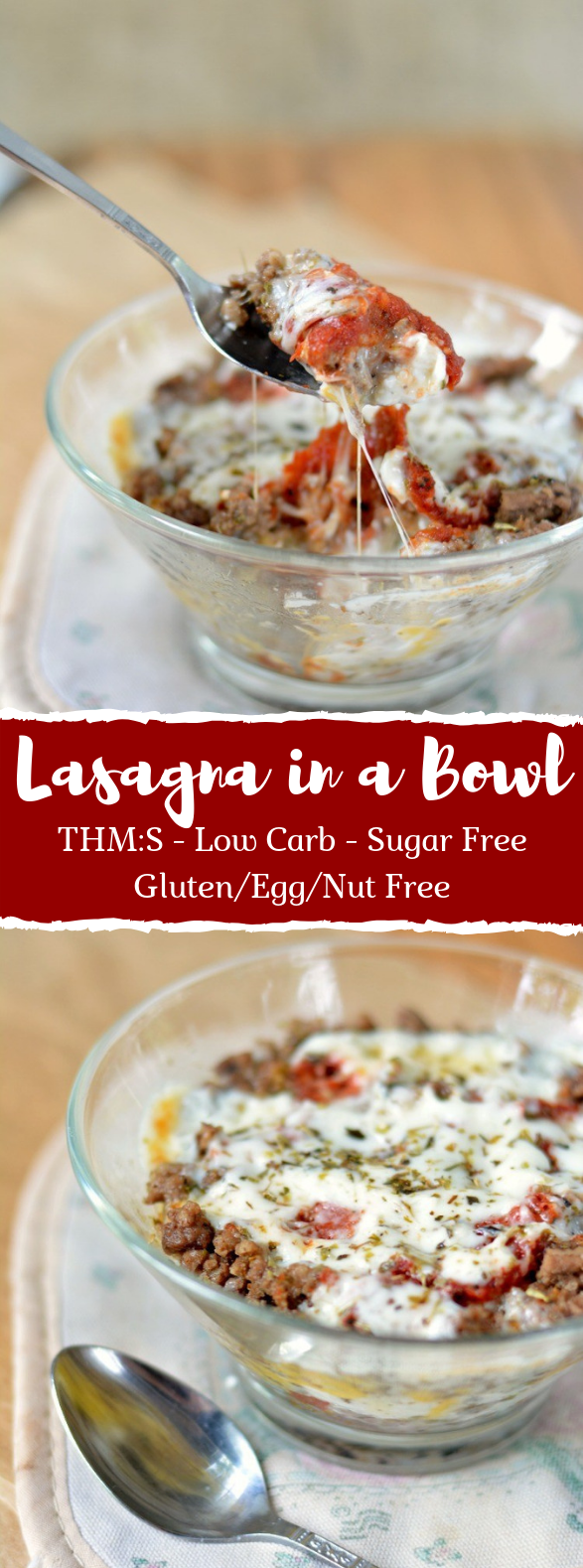 SINGLE-SERVE LASAGNA IN A BOWL #healthydiet #lasagnarecipe