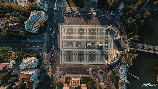 Budapest, Hungary Aerial view