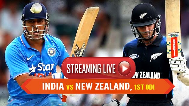 India vs New Zealand 1st ODI Live Cric Score and Online Streaming