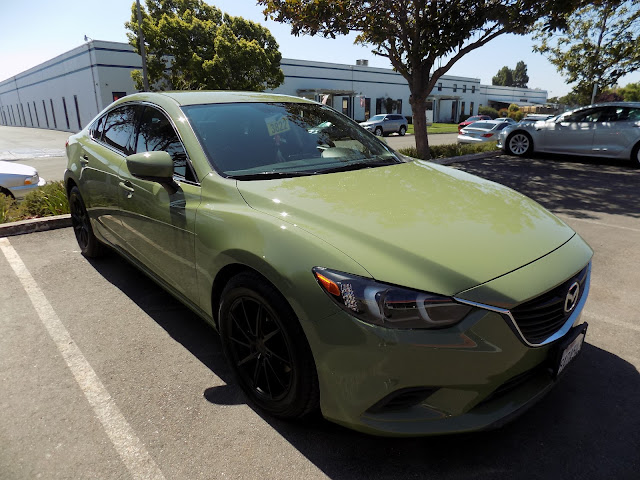 2017 Mazda 6- Sherwin Williams 31414 "Gloss Green" Done at Almost Everything Autobody