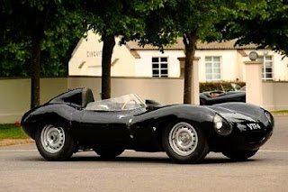 Jaguar D-type classic car