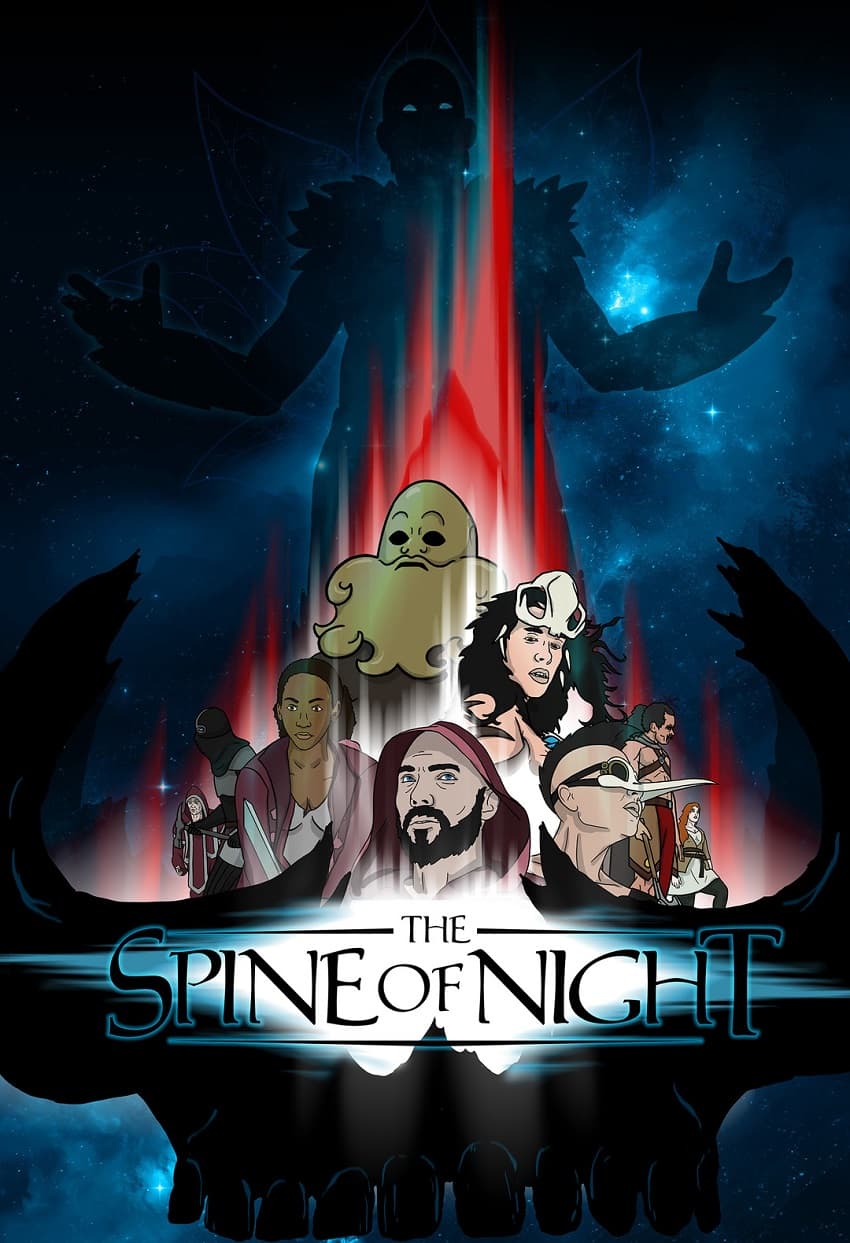 Shudder купил права на анимационный фэнтези-хоррор The Spine of Night - Постер