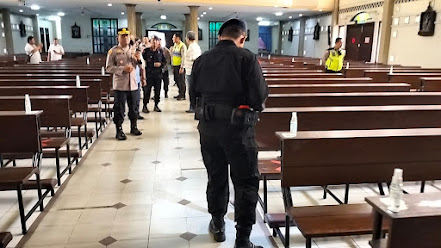 Polrestabes Surabaya Libatkan Ratusan Personel, Pastikan Perayaan Paskah Berjalan Aman dan Kondusif