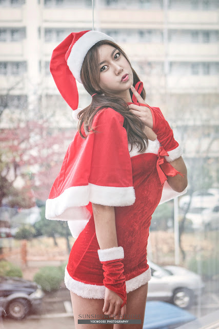 1 Ban Ji Hee - merry christmas - very cute asian girl-girlcute4u.blogspot.com