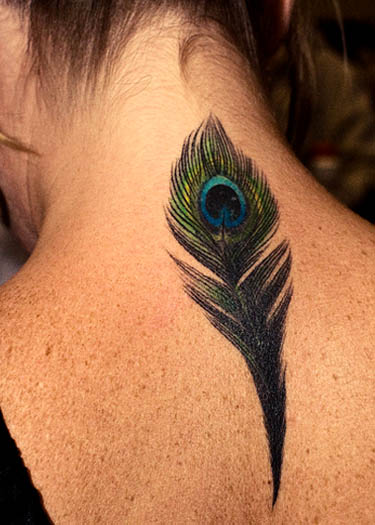 feather tattoo