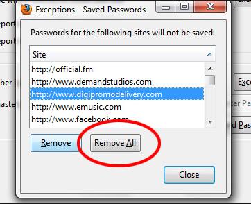 How to Remove Saved Passwords in Mozilla Firefox