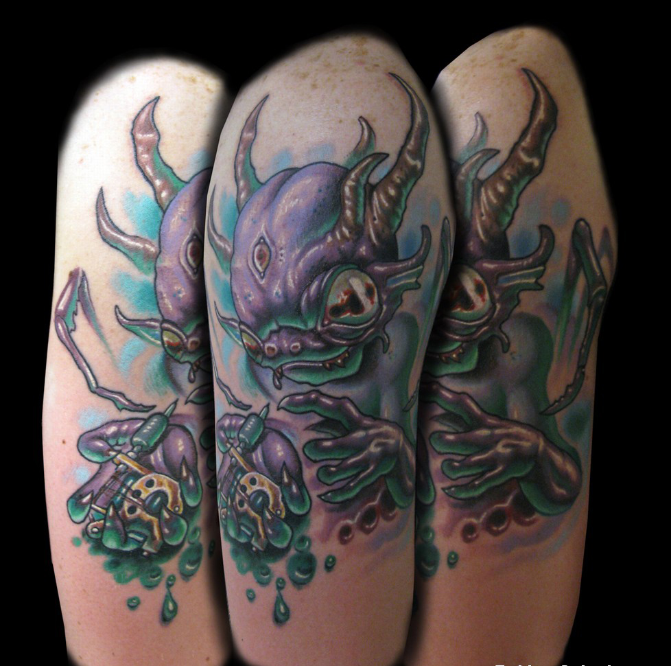 alien tattoos 