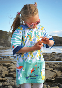 DIY Sewing Kids Beach Coverup