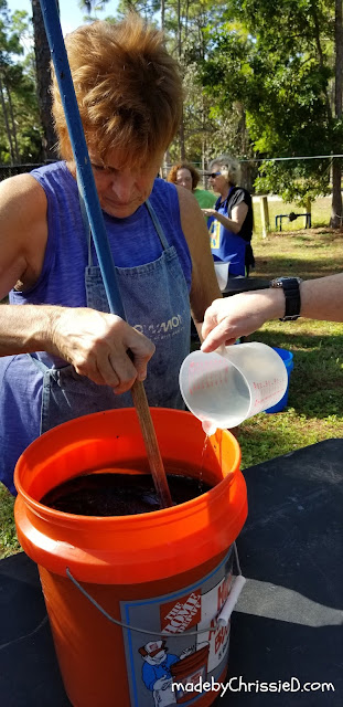 Shibori Indigo Dyeing At Morikami by www.madebyChrissieD.com