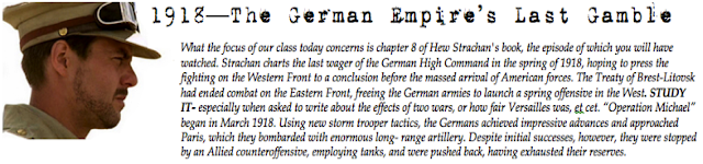 Why did Germany and her allies lose the First World War?