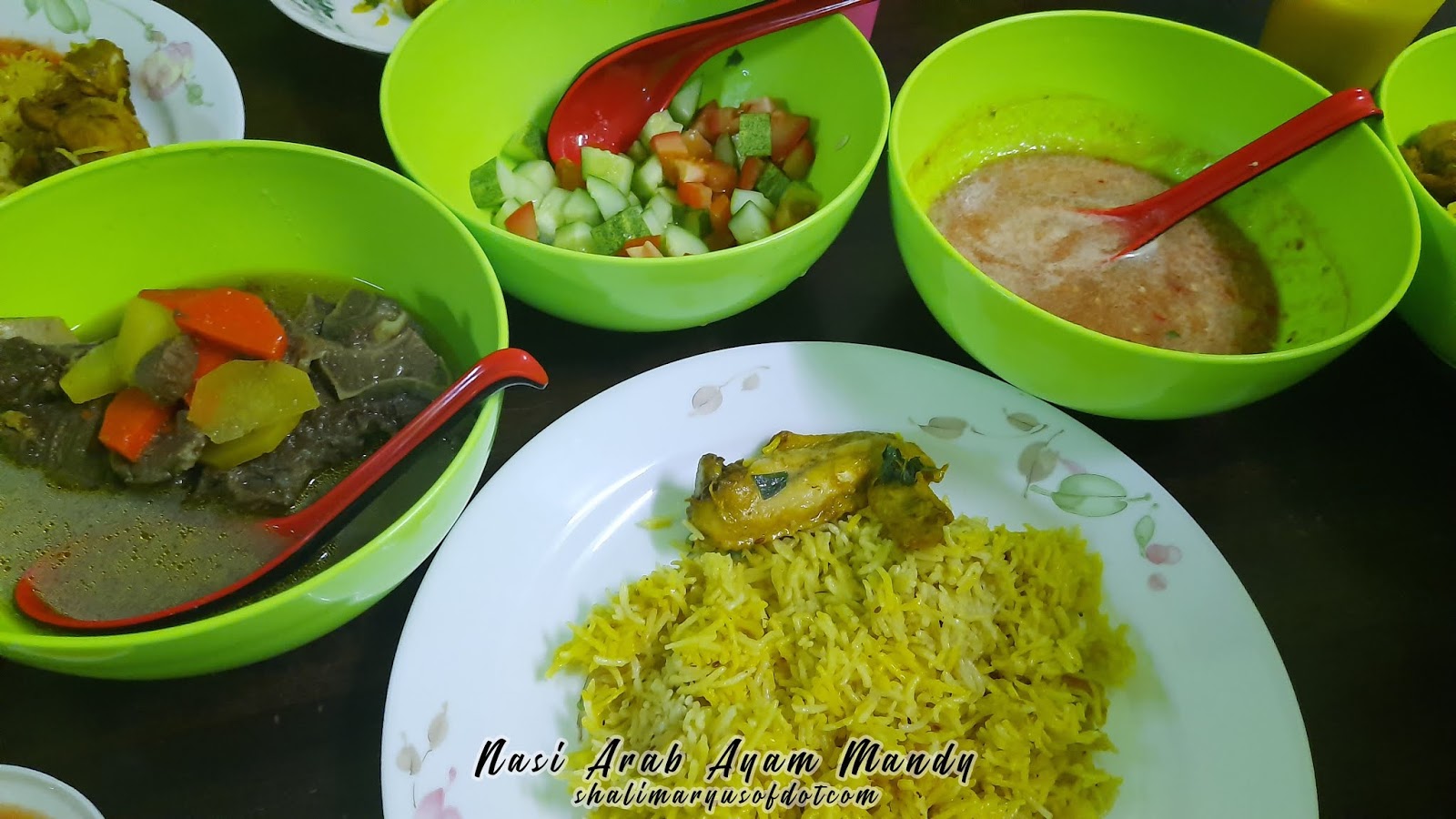 Resepi Nasi Arab Ayam Mandy Menggunakan Periuk Noxxa 