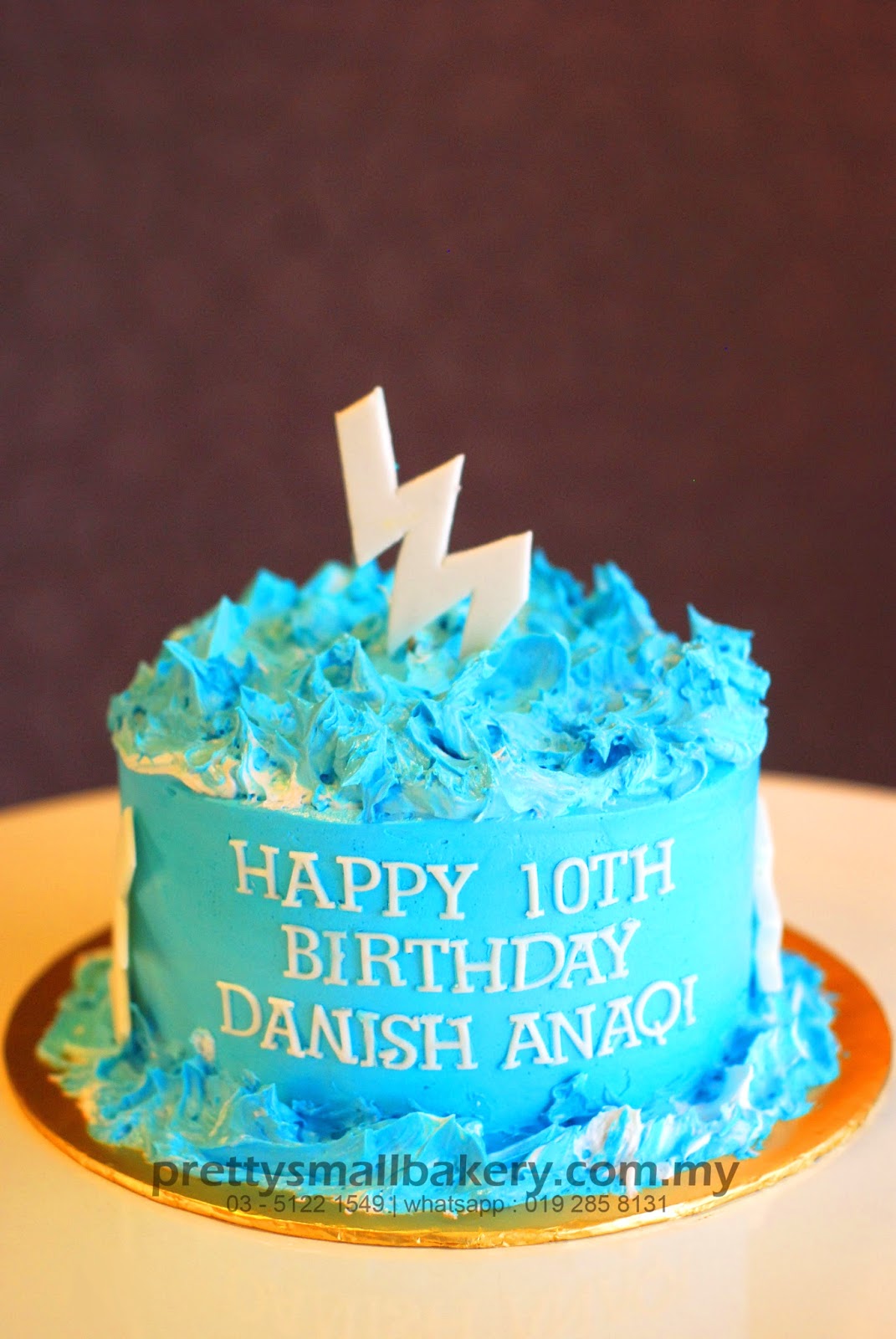 KEK BIRTHDAY DANISH (ANAK AARON AZIZ) - Prettysmallbakery