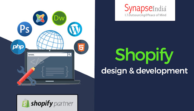Shopify development services by SynapseIndia