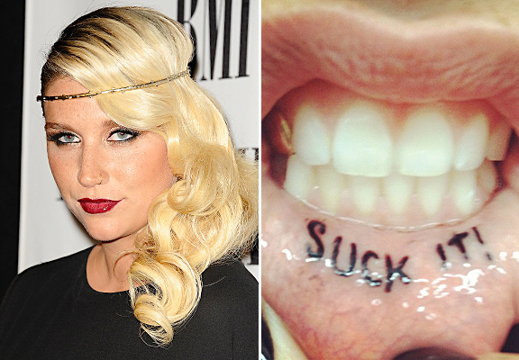 Lip Tattoos