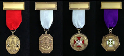 Scottish Rite Past Presiding Officer Jewels