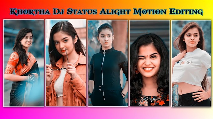 alight motion video editing khortha dj status //new trending alight motion video editing M.r KR