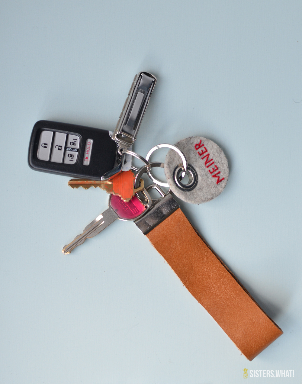 Download Leather Key Fob Diy Tutorial Sisters What