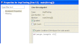 debugging in java and eclipse tips