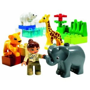 Pre-kindergarten toys - DUPLO LEGO Ville Baby Zoo V70 (4962)