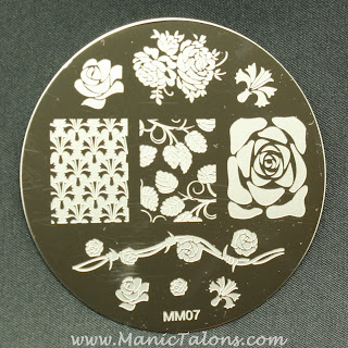 Messy Mansion stamping plate MM07