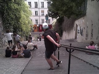 Montmartre Une descente parfois vertigineuse...