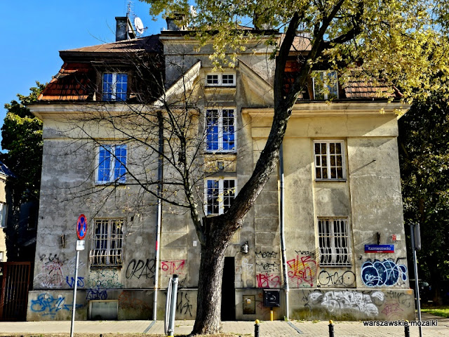 Warszawa Warsaw Zdzisław Mączeński 1930 architektura willa Stary Mokotów