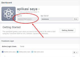 App ID facebook untuk blog dan web