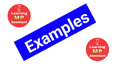 Examples of Sentences