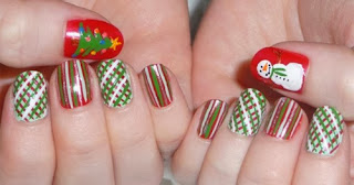 Uñas para Navidad