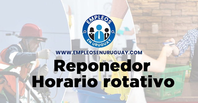 Reponedor - Horario rotativo