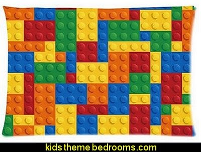 Lego Bricks Pattern Pillowcase Pillow Covers  Lego wallpaper  Lego bedroom decor  Lego bedding