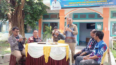 Silaturahim dengan Pimpinan Media, Pj Walikota Bicara Soal Kelangkaan Air Bersih Hingga Rencana Pembangunan IAIN Bima