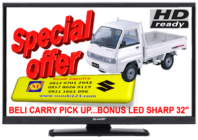 BELI CARRY PICK UP DI BEKASI BONUS LED SHARP 32 INCH