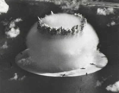 underwater nuclear weapons effects test conducted at Bikini Atoll