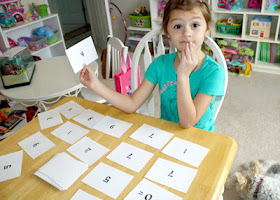 At one point, Tessa ended up with a BUNCH of answer cards. I really thought I had shuffled better than that.