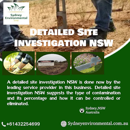 Detailed Site Investigation NSW