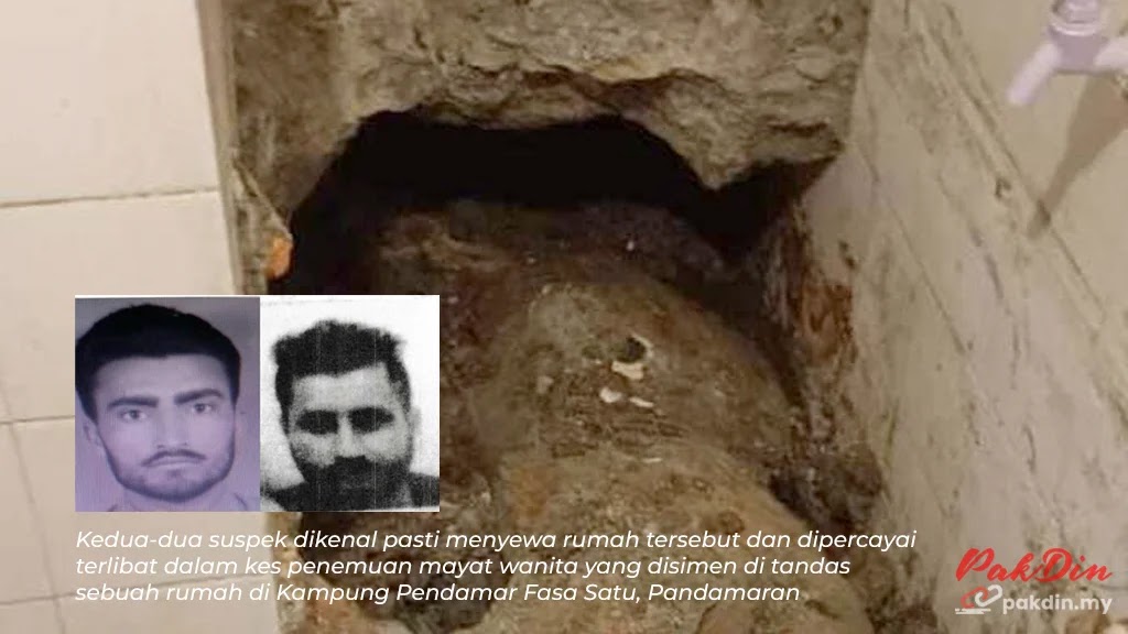 Ranjit, Mandeep dikesan kes simen mayat dalam kolah